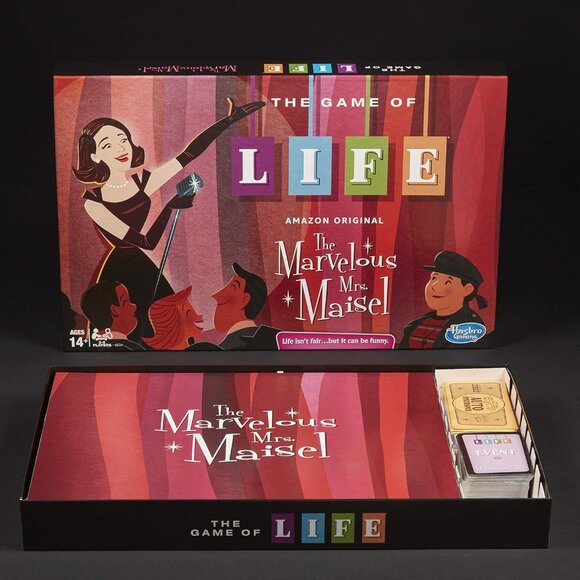 3/$77❤️new The Game of Life: The Marvelous Mrs. Maisel Edition Board Game Amazon - Picture 4 of 16